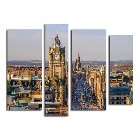 Модульная картина Шотландия Эдинбург Старый город