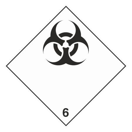 Знак безопасности 6.2 «Инфекционные вещества»